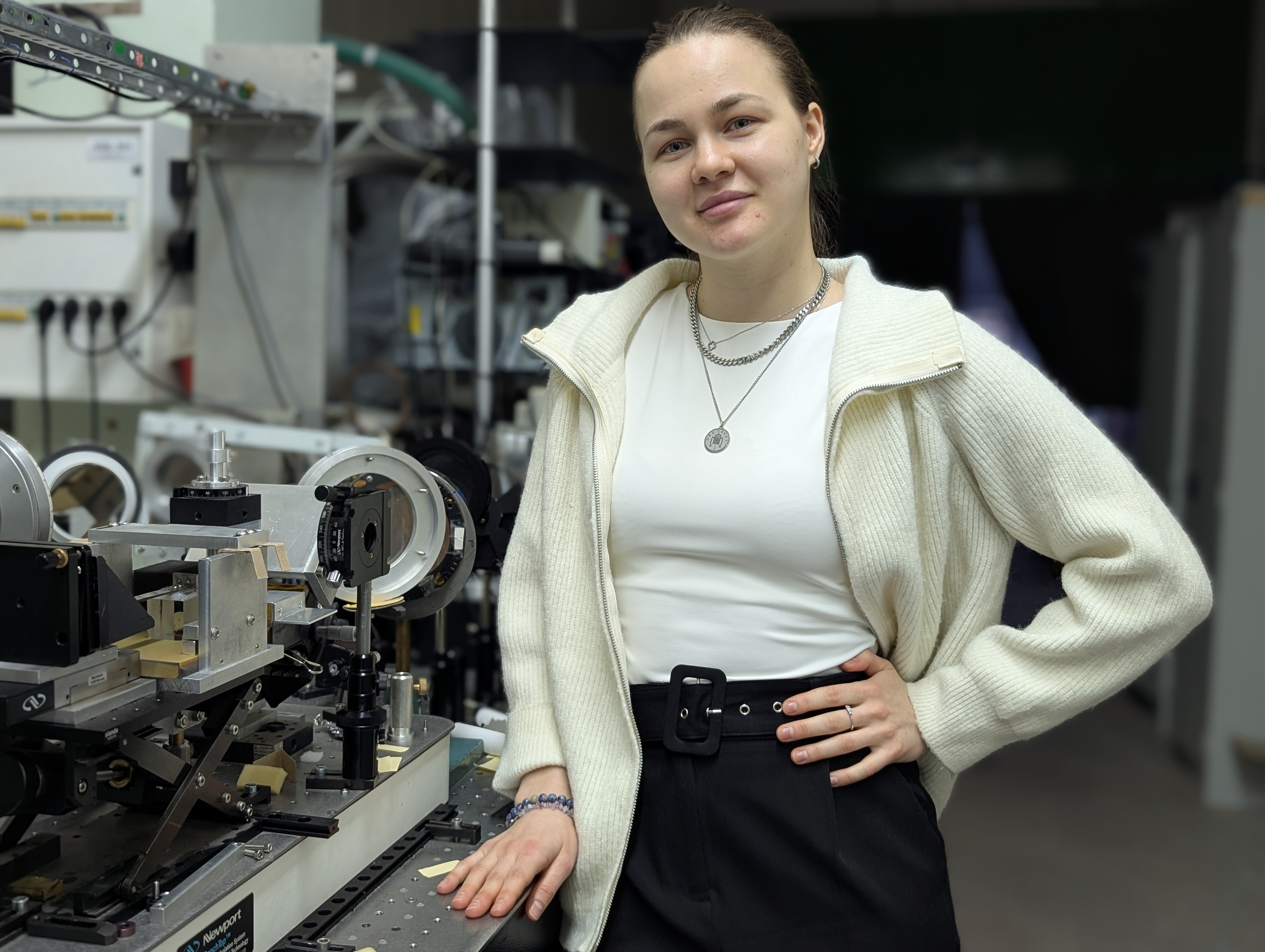 младший научный сотрудник ИЯФ СО РАН Валерия Кукотенко